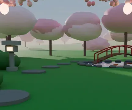 Sakura Garden room in Lovegotchi