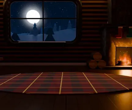 Snowed-In Cabin room in Lovegotchi